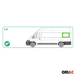 RAM PROMASTER Rear Side Fixed Glass - Left - Omac - Galaxy - 2014 RAM PROMASTER Rear Side Fixed Glass - Left - Omac - Galaxy - 2014